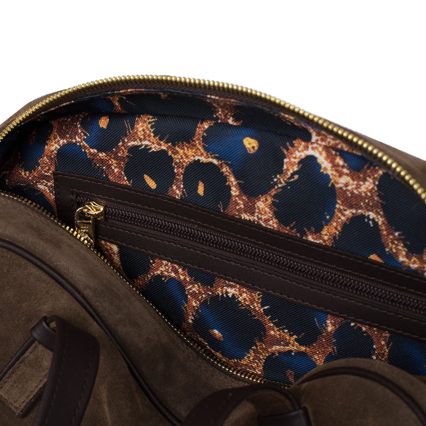 Torebka damska skórzana Colette suede brown