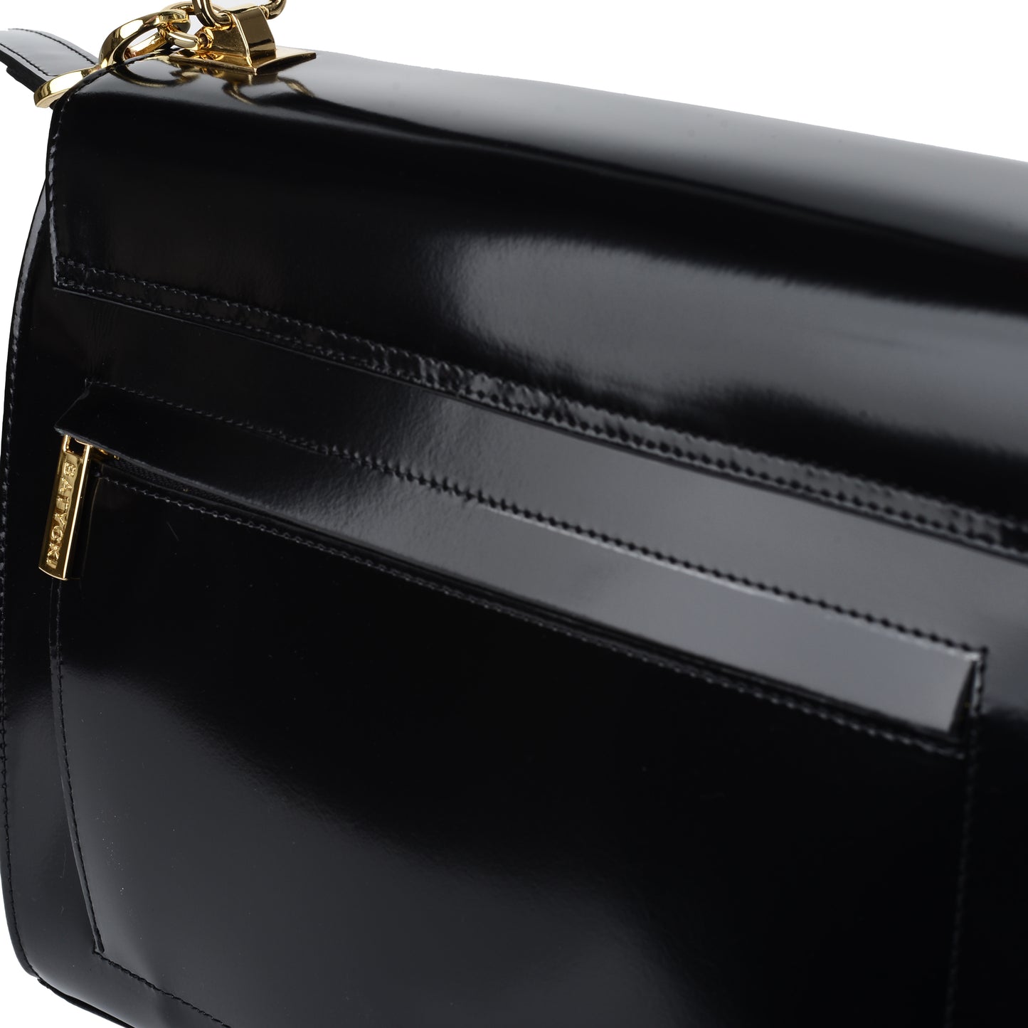 Selina Specchio Green Lederhandtasche