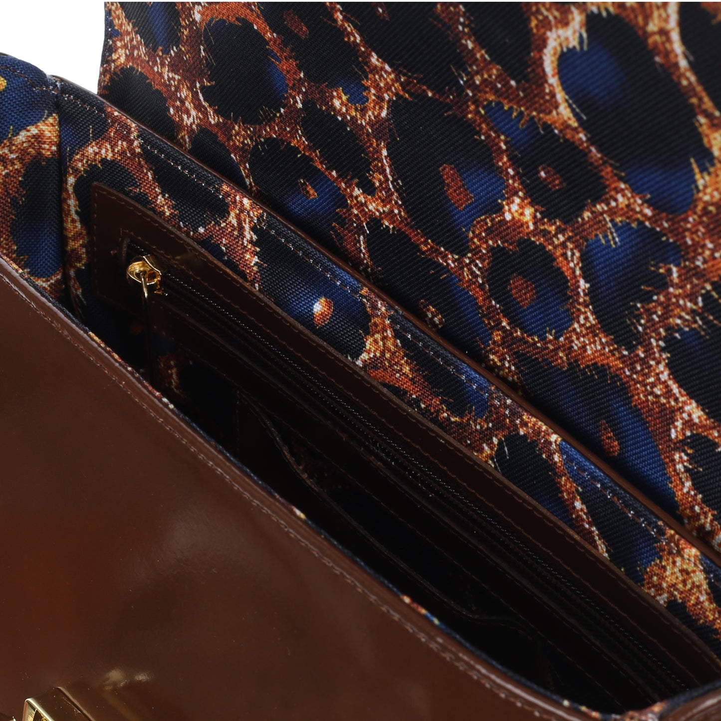 Torebka damska skórzana Amber specchio brown