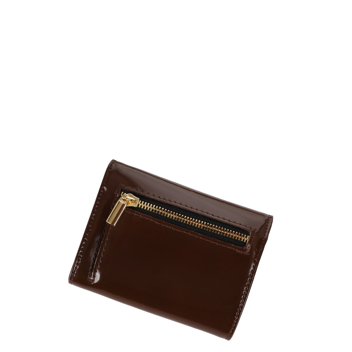 Portfel damski mini skórzany specchio brown