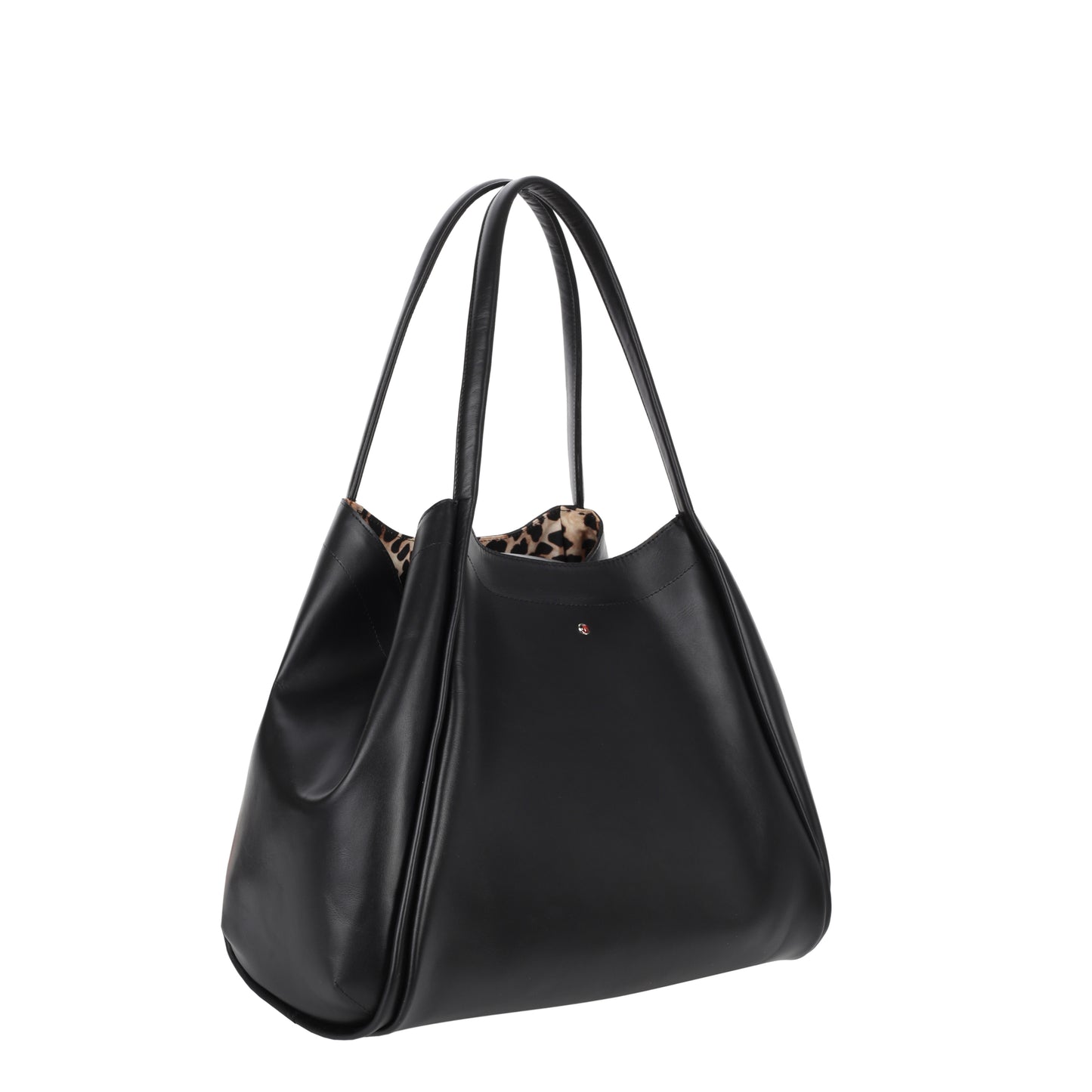 Torebka damska skórzana New Mamma small napa black