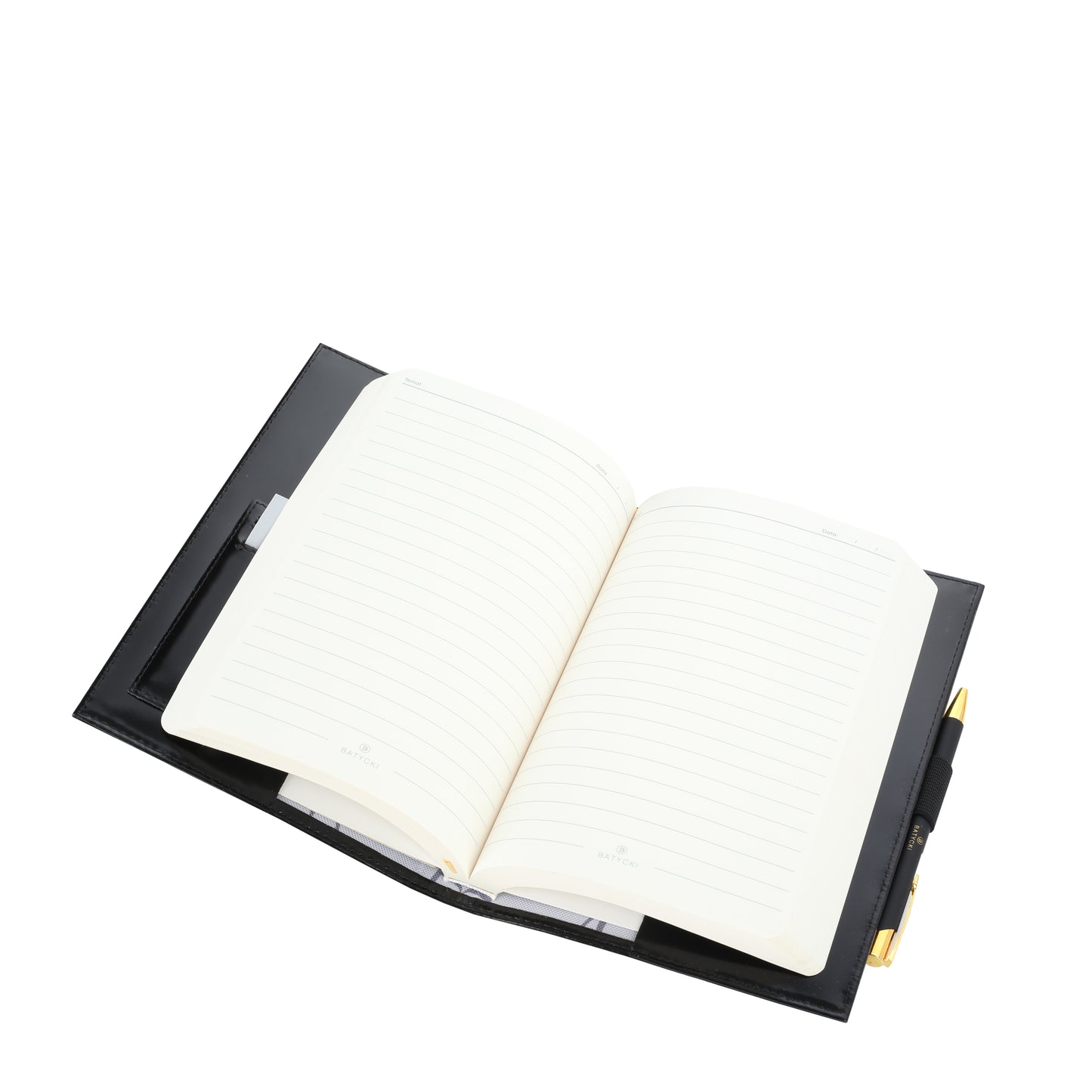 Zestaw Notes A5 plus etui na pióra Specchio black