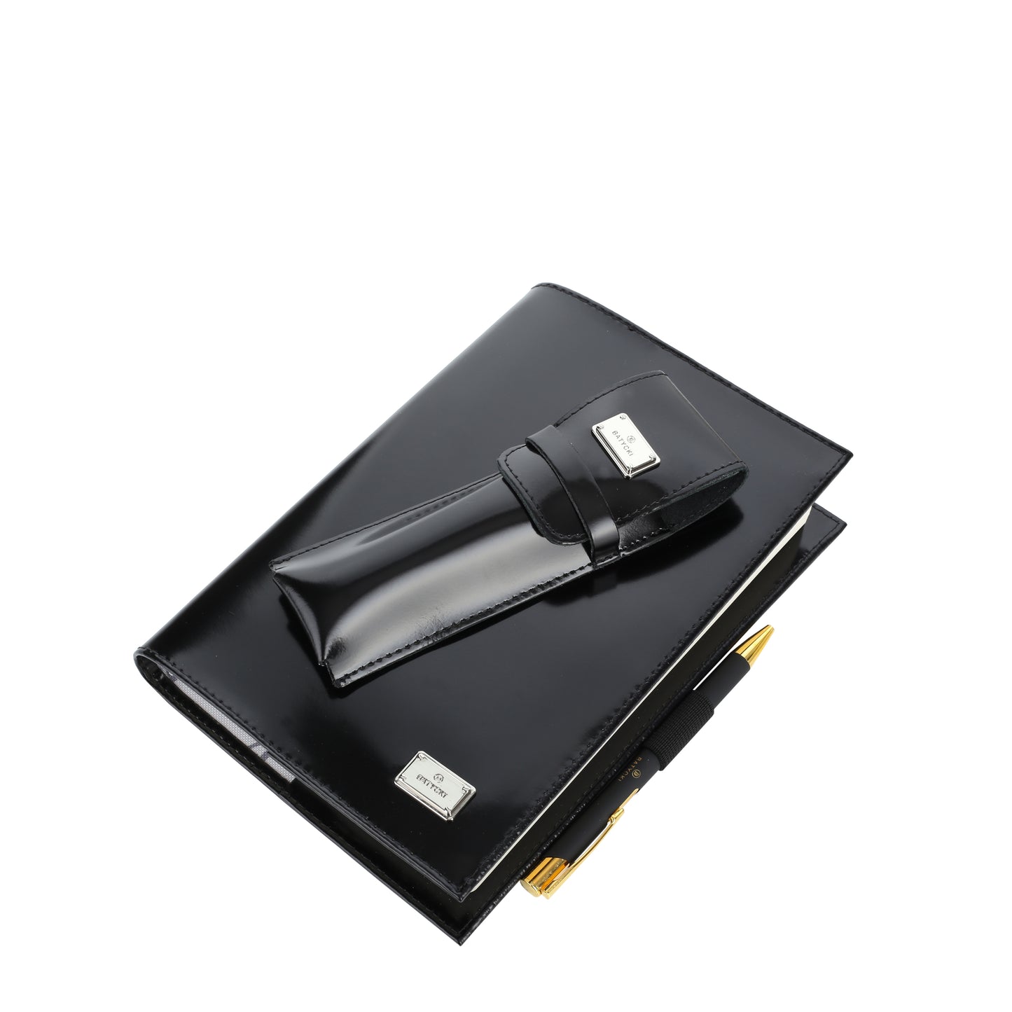 Zestaw Notes A5 plus etui na pióra Specchio black