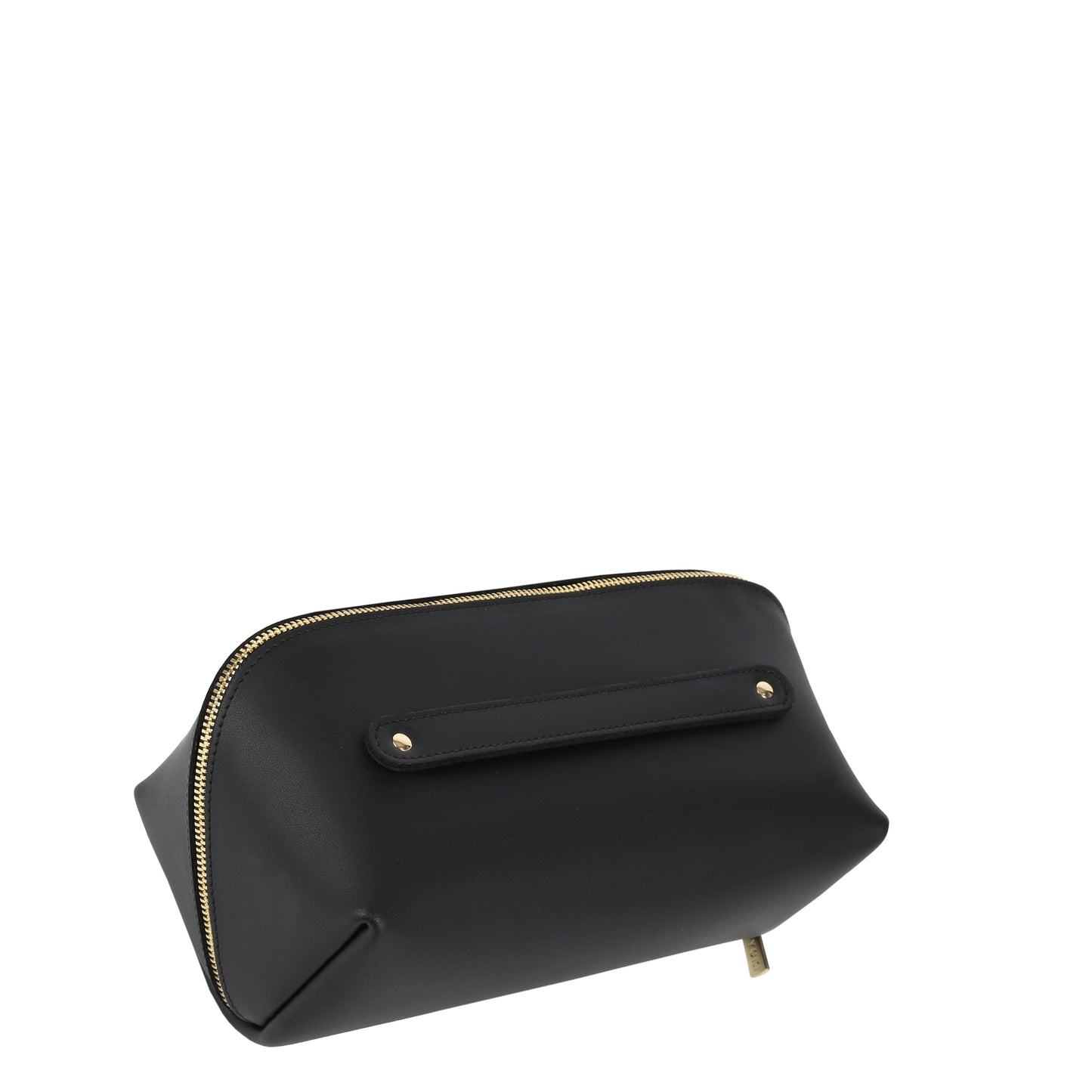 Kosmetyczka damska skórzana napa black