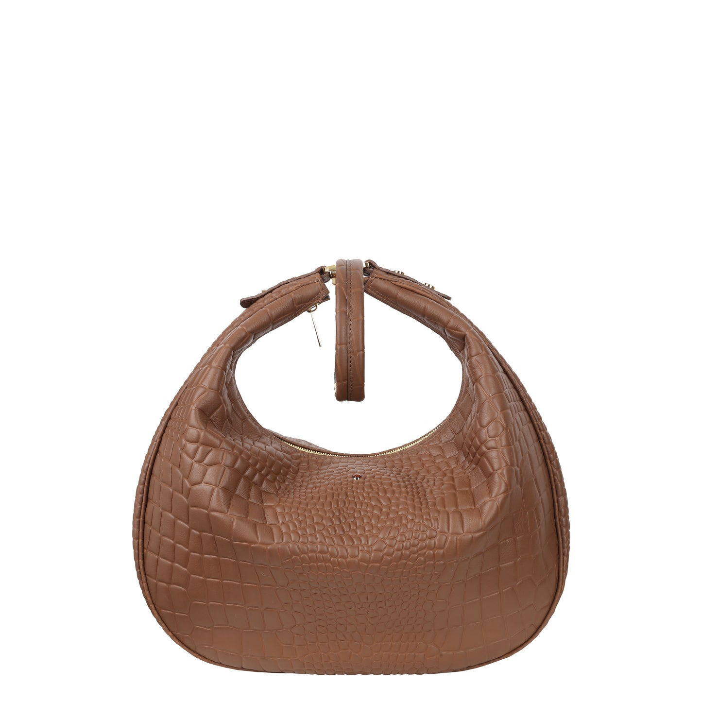 Torebka damska skórzana Draco croco brown