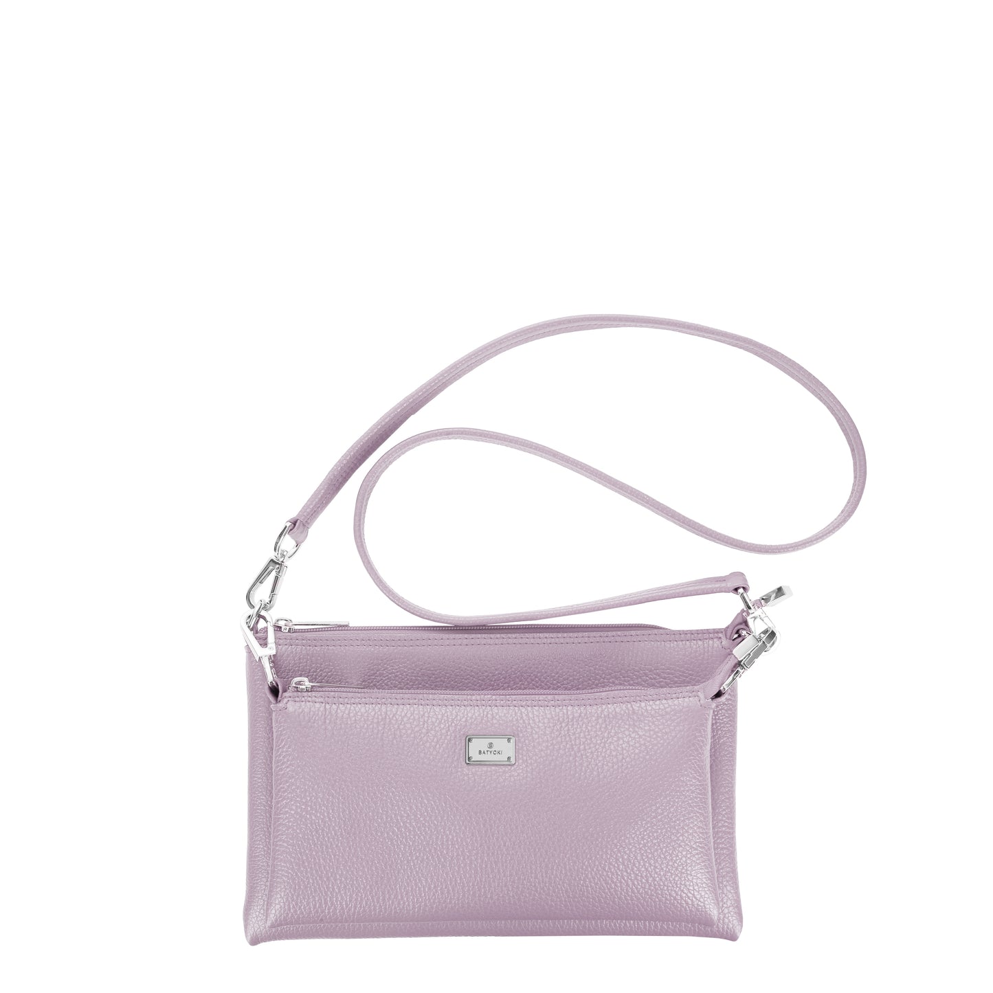 Torebka damska skórzana Cosmo floter lavender