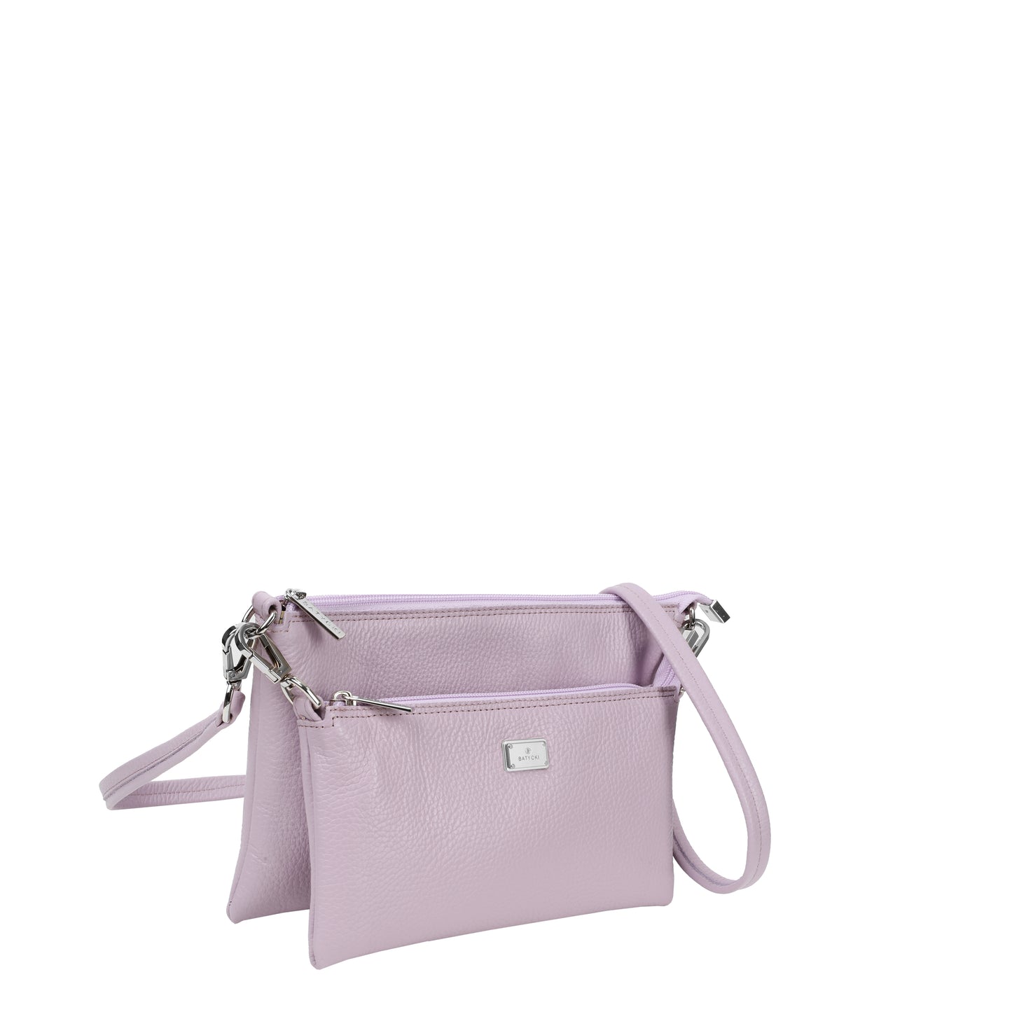 Torebka damska skórzana Cosmo floter lavender