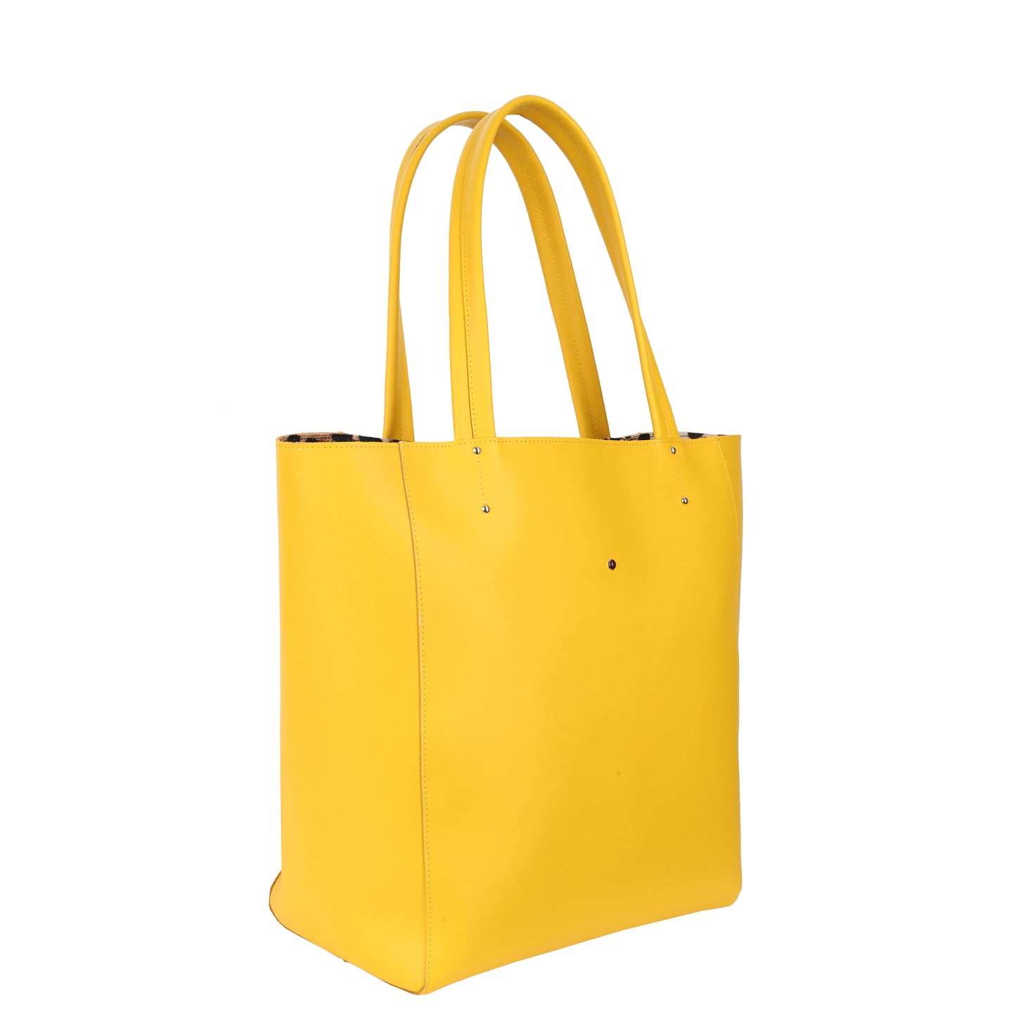 Torebka damska skórzana Baku Small napa yellow