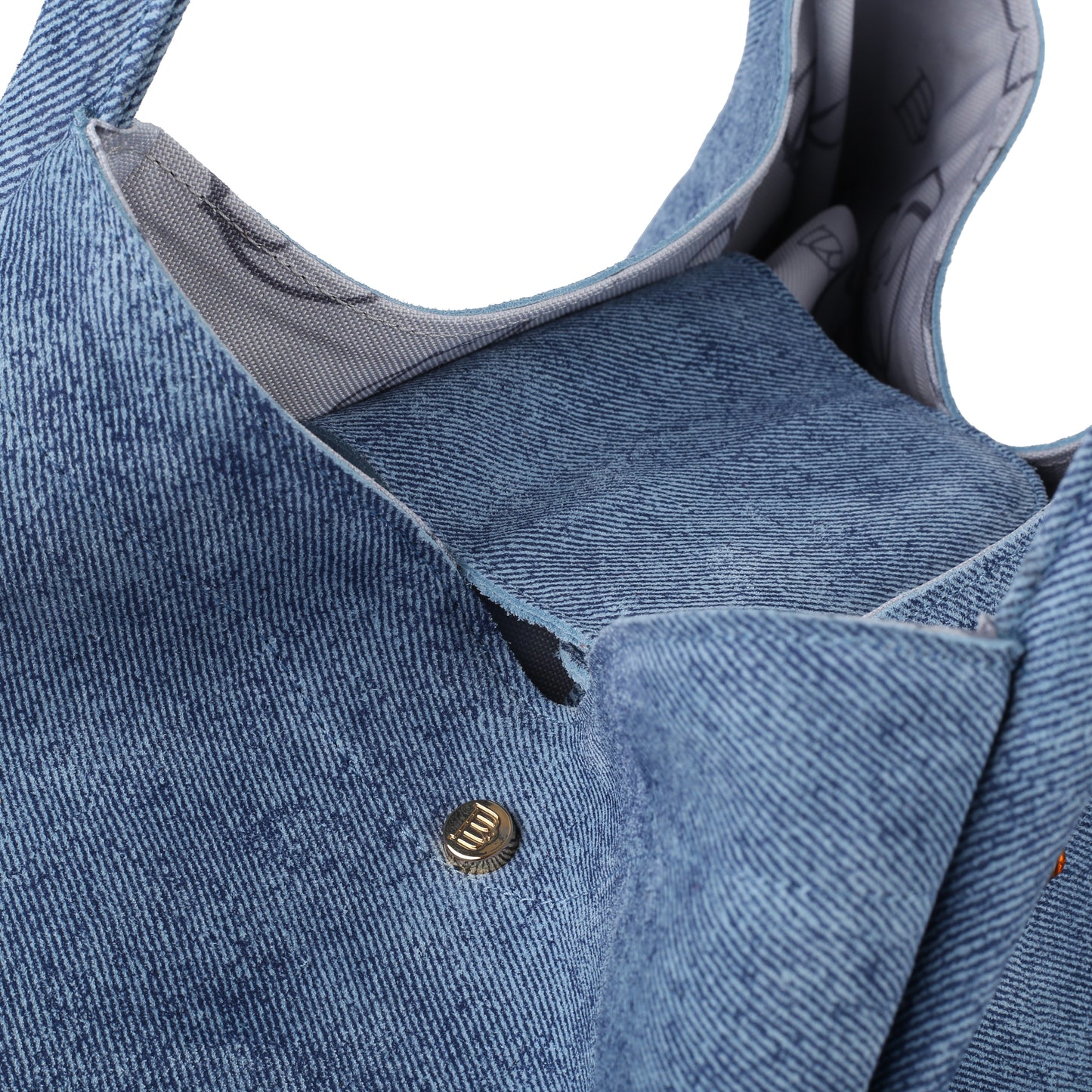 Torebka damska skórzana New Mamma suede jeans