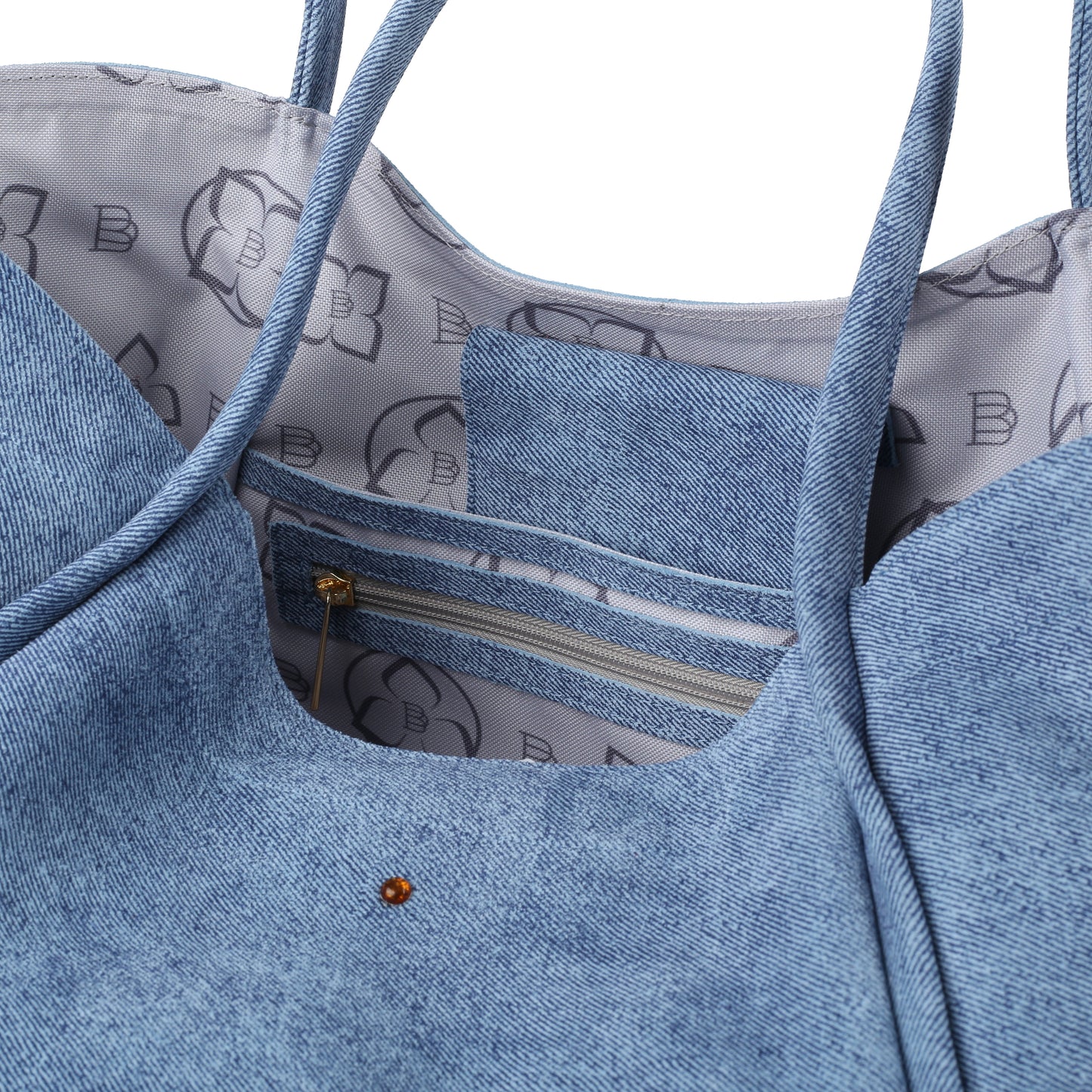 Torebka damska skórzana New Mamma suede jeans
