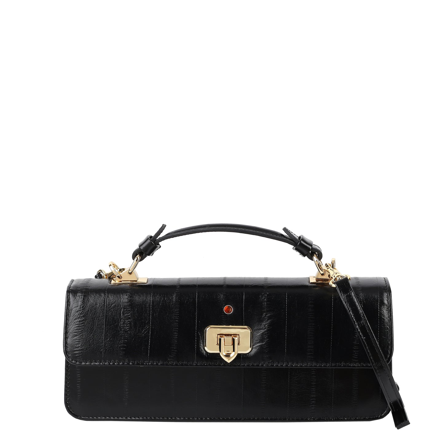 Gahari leopard leather women's handbag