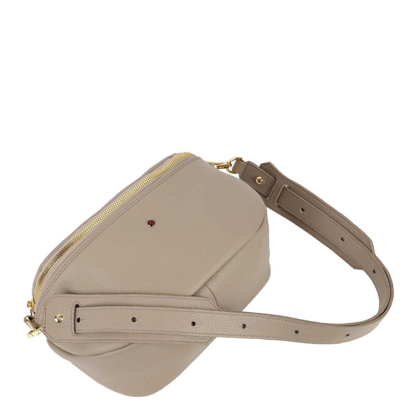 Torebka damska saszetka skórzana To Go floter toupe