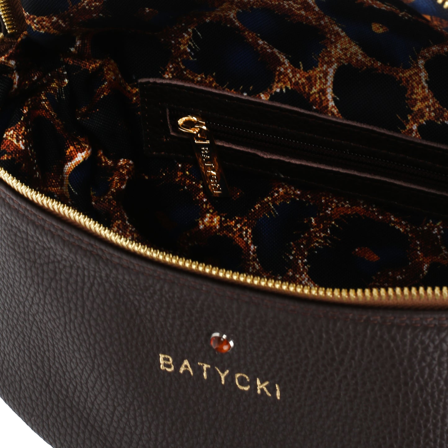 Torebka damska saszetka skórzana To Go floter brown