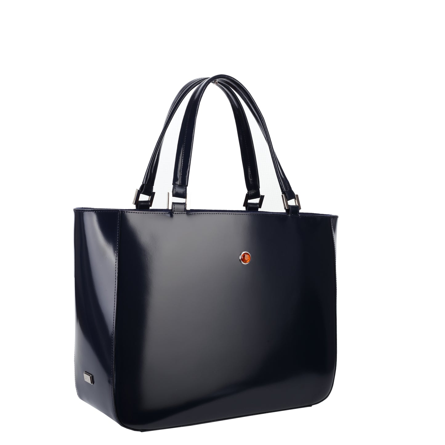 Mamma Specchio Brown leather handbag