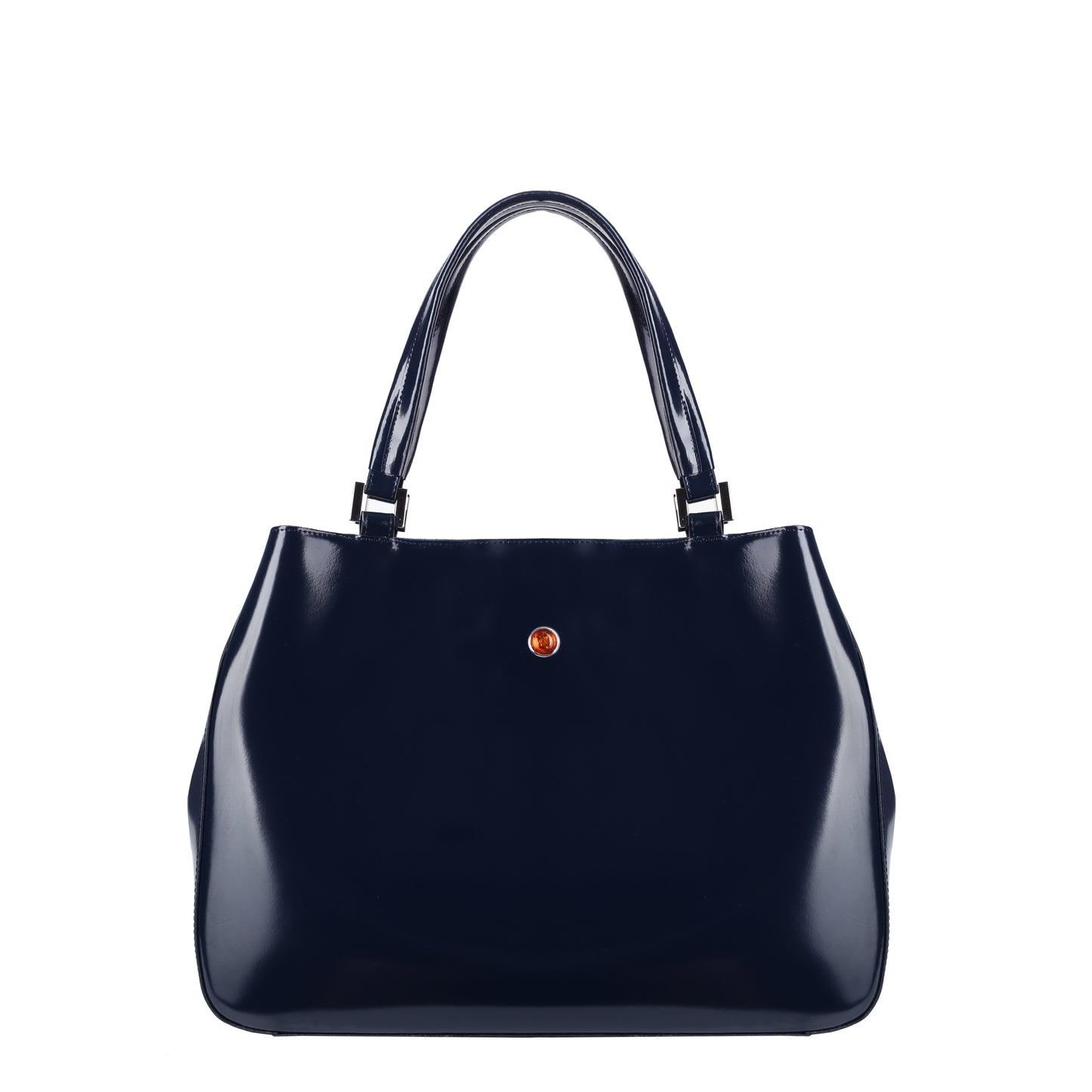 Mamma Specchio Brown leather handbag