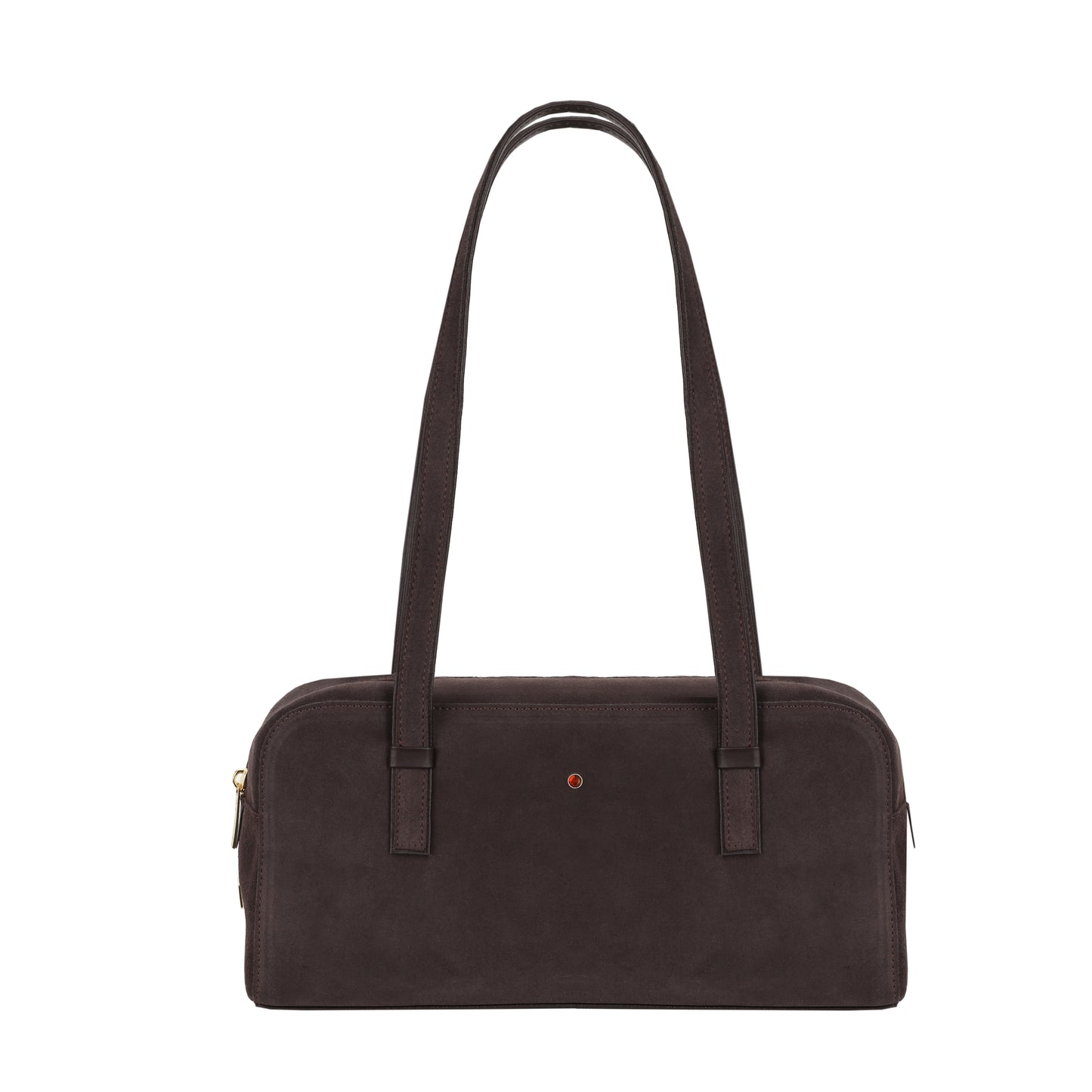 Torebka damska skórzana Bague suede brown