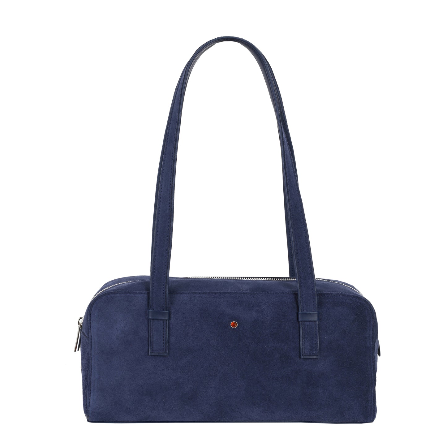 Torebka damska skórzana Bague suede navy