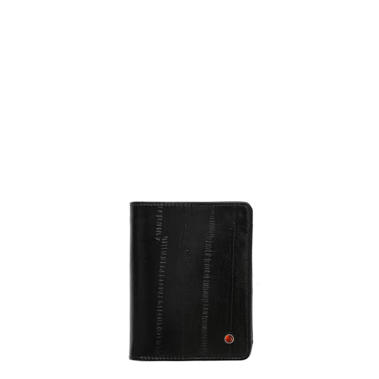 Eel black men's wallet