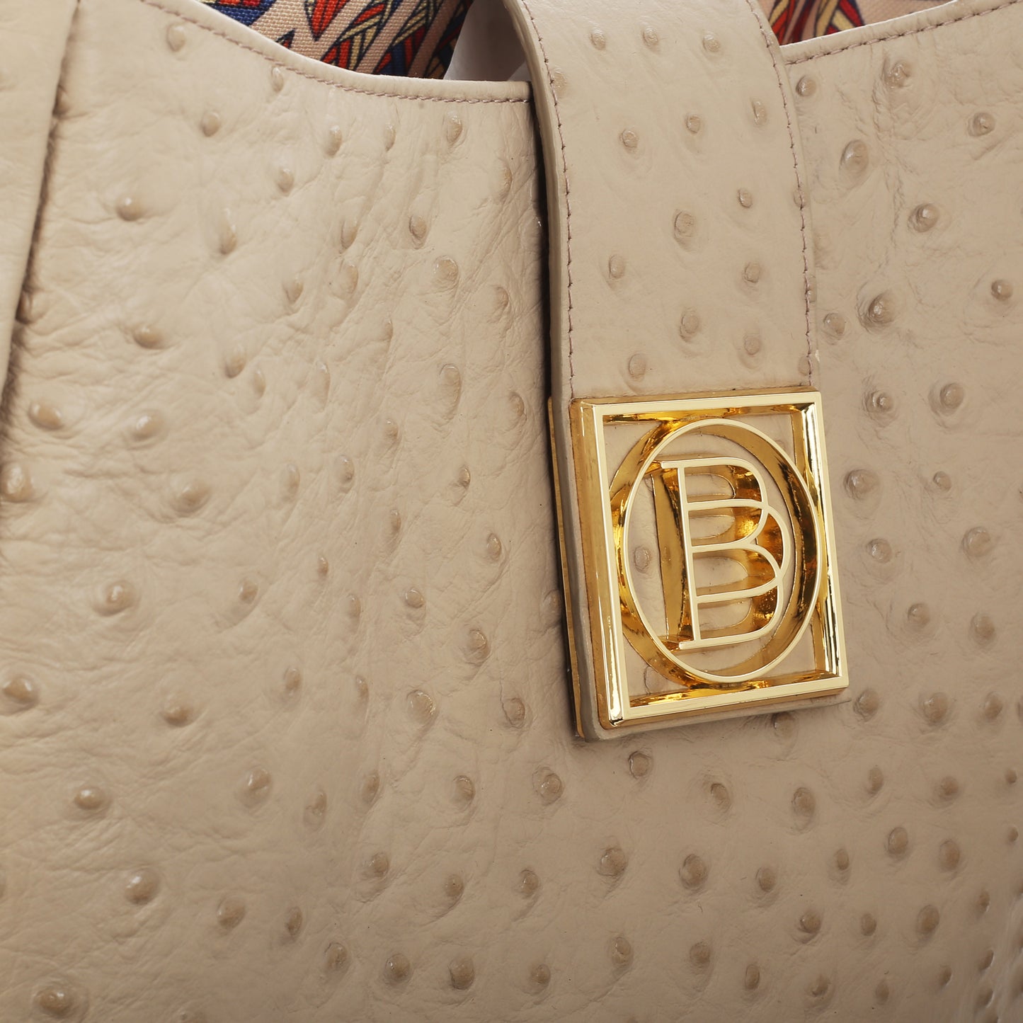 Torebka damska skórzan Ices struś toupe