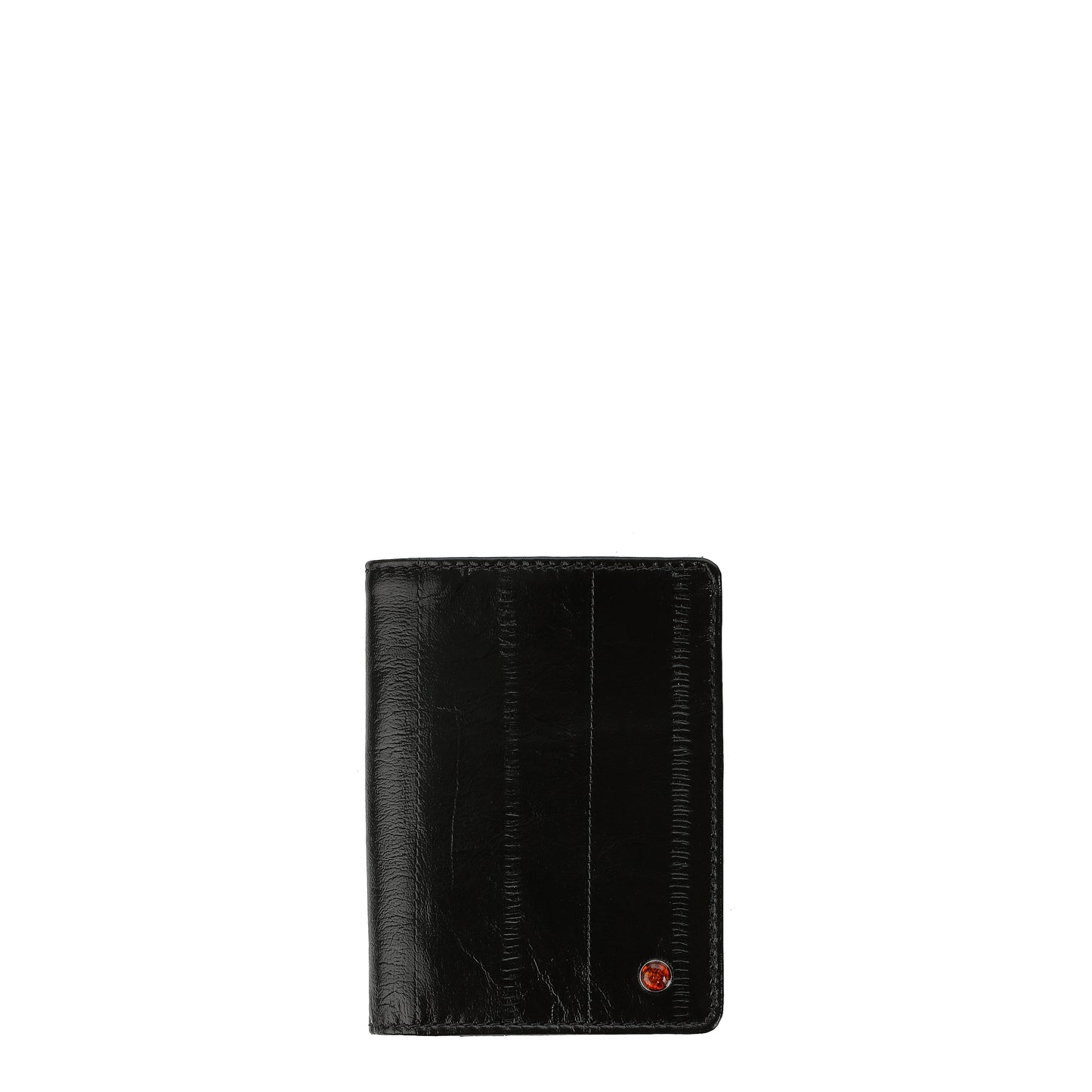 Portfel męski skórzany mini eel black