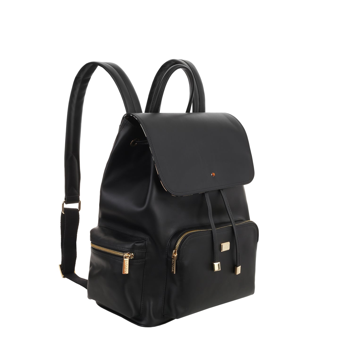 Renee Rucksack aus schwarzem Nappaleder