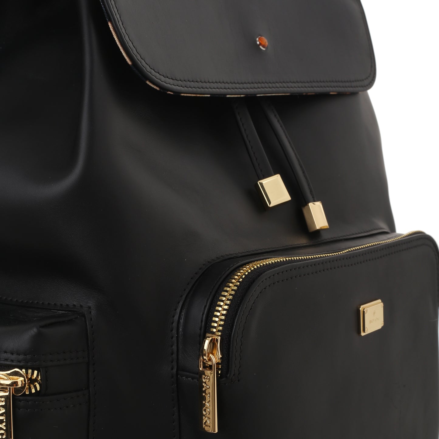 Renee Rucksack aus schwarzem Nappaleder