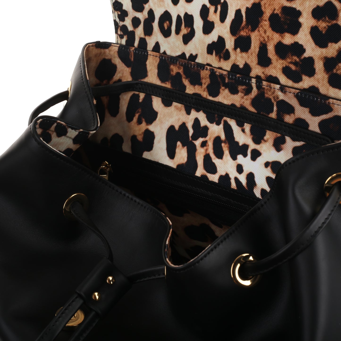 Renee Rucksack aus schwarzem Nappaleder