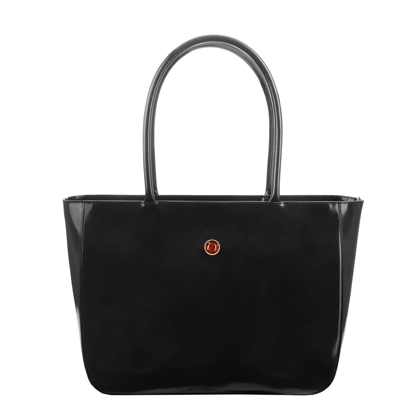 Torebka damska skórzana Carica specchio black