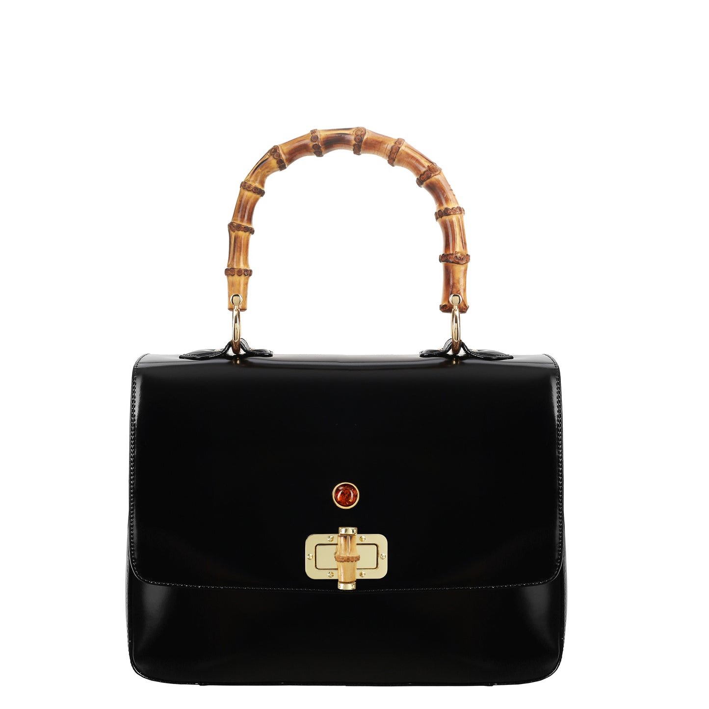 Torebka damska skórzana Mera specchio black