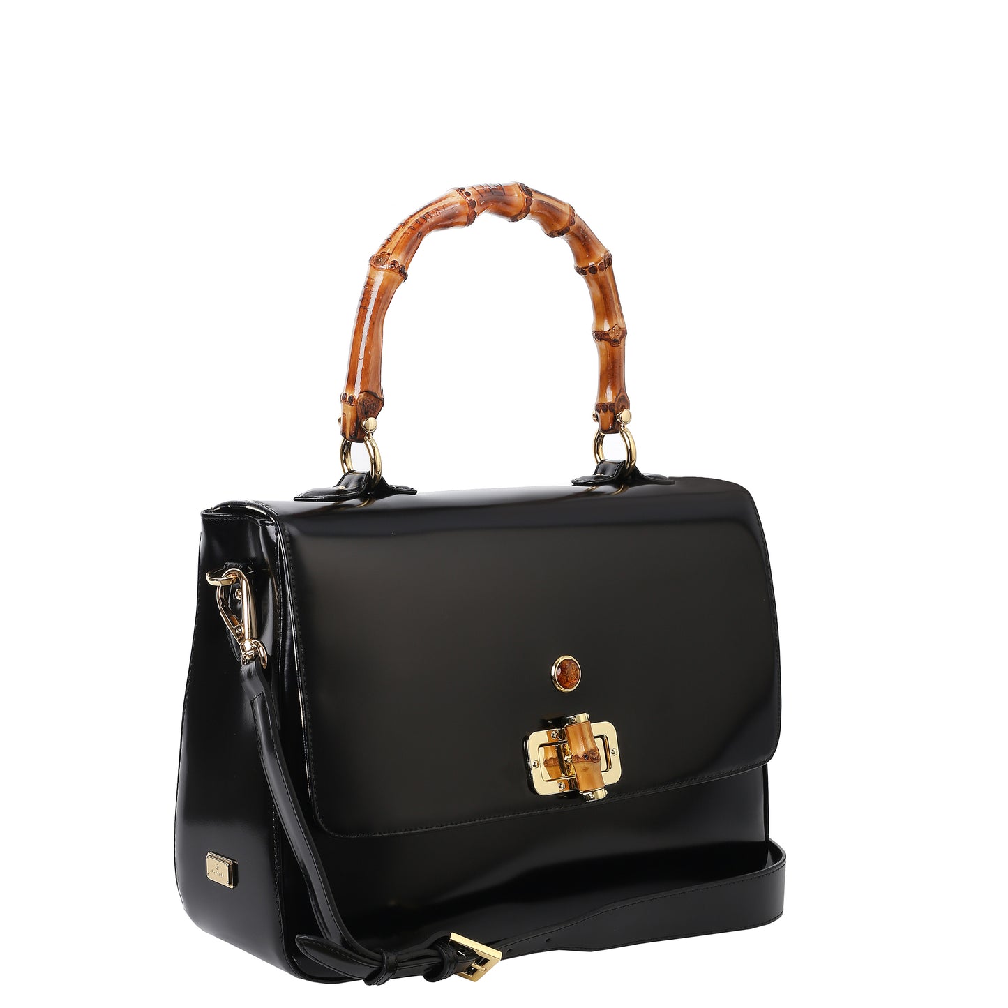 Torebka damska skórzana Mera specchio black