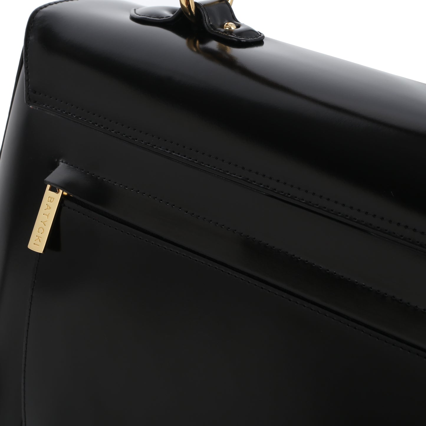 Torebka damska skórzana Mera specchio black