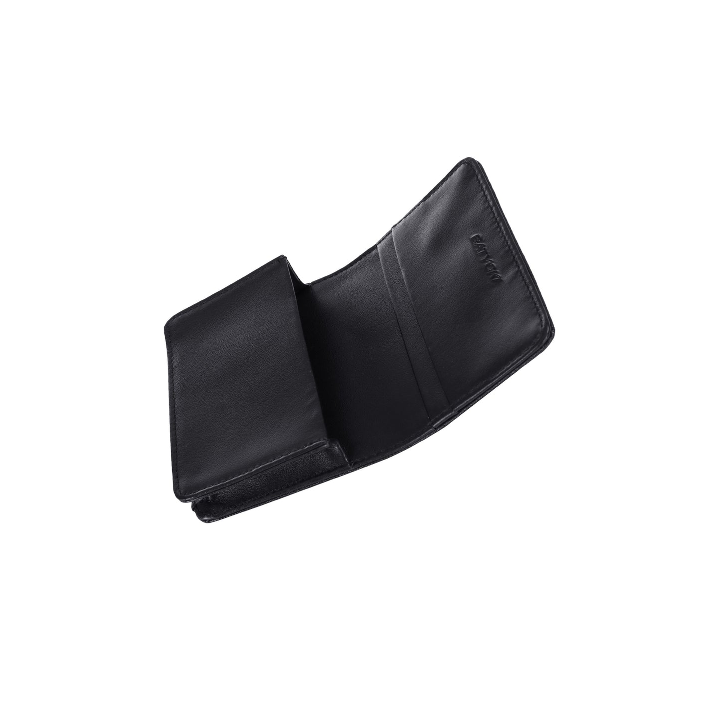 Artico black leather business holder