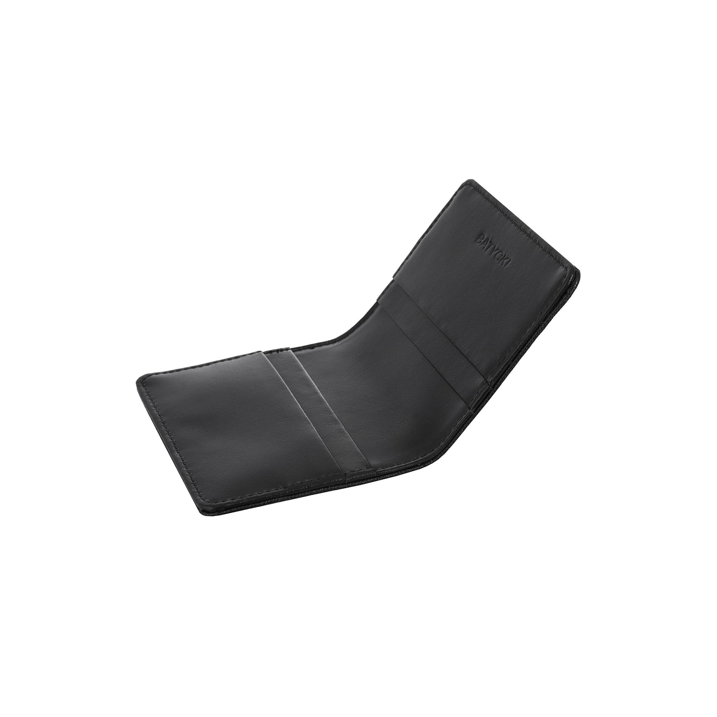 Artico black leather business holder