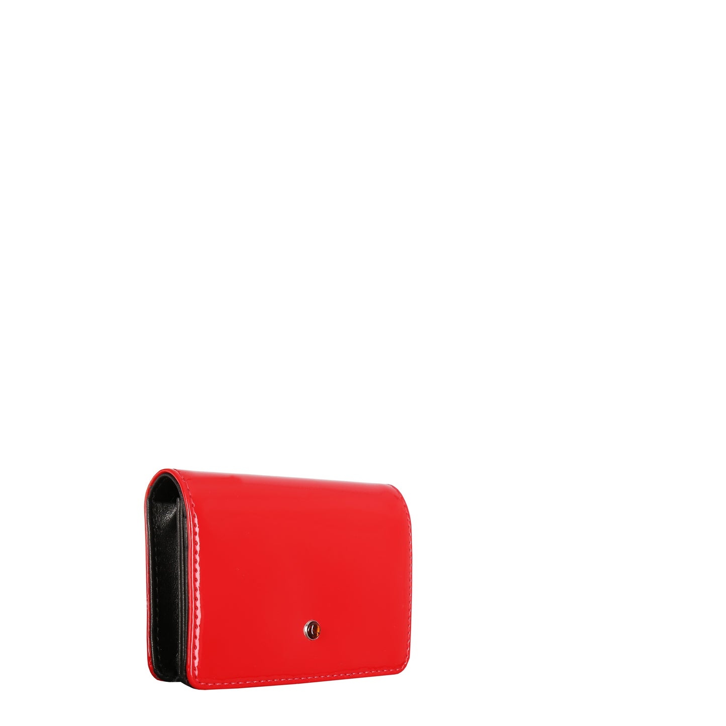 Business-Etui aus Leder, Vernice-Rot