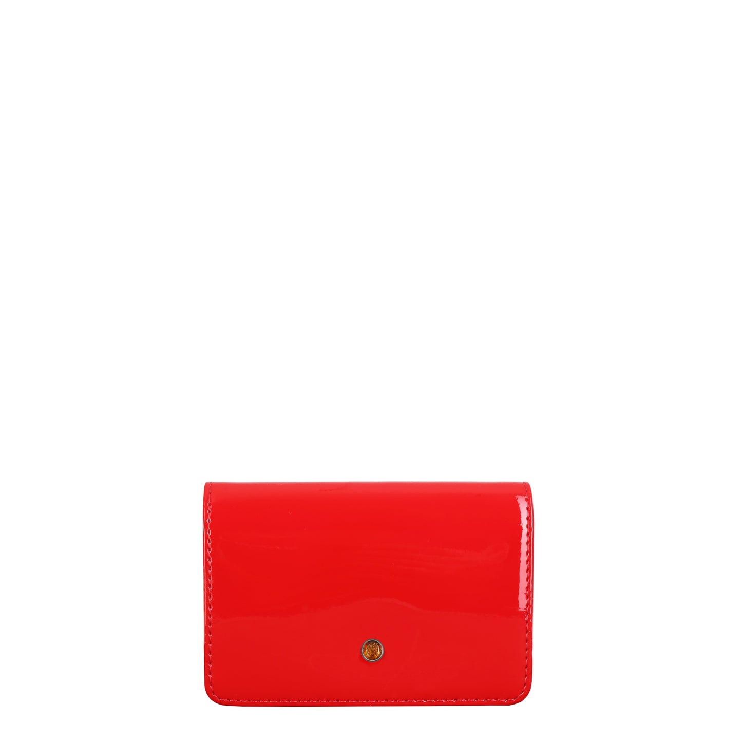Business-Etui aus Leder, Vernice-Rot
