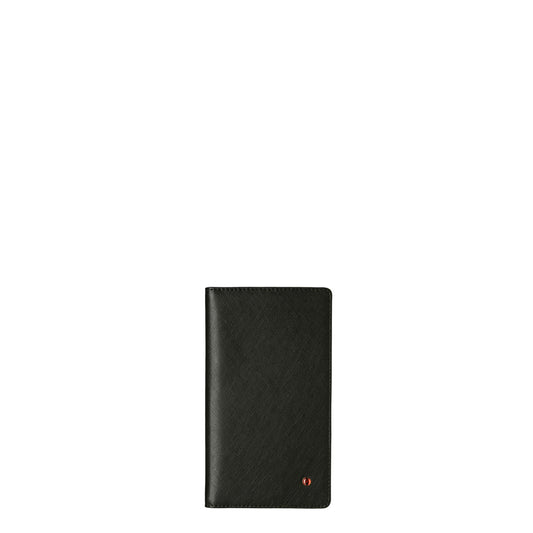 Artico black leather men's wallet