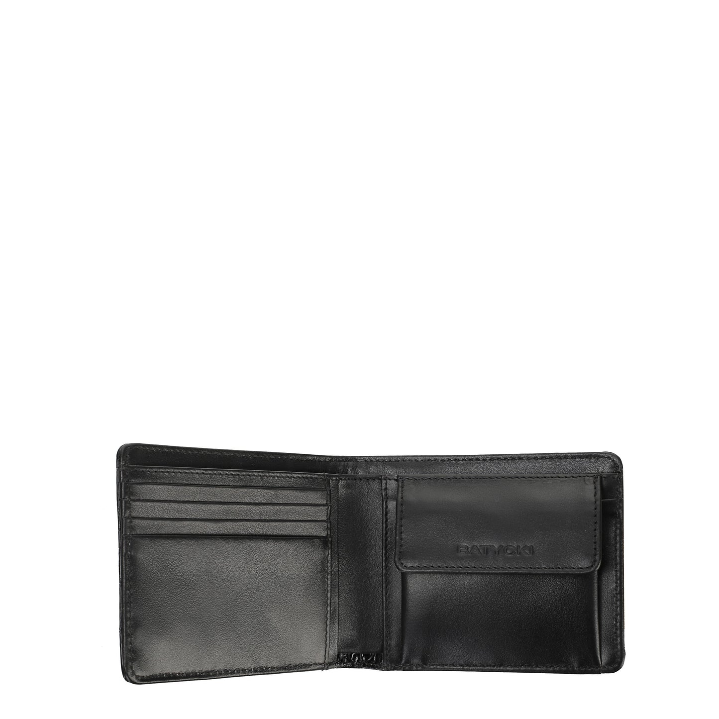 Portfel męski skórzany męski croco black