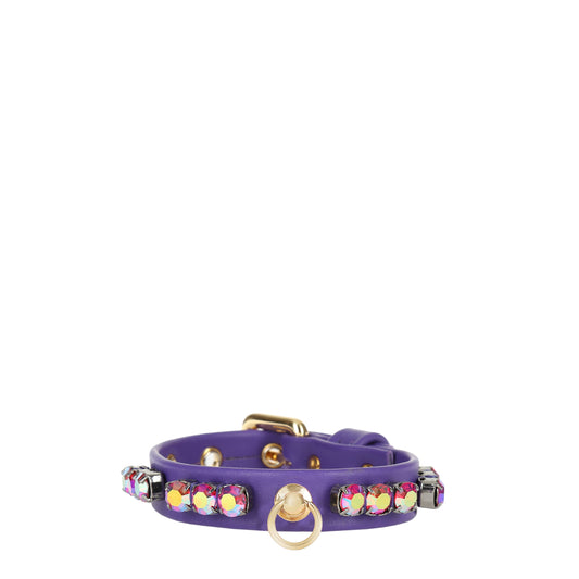 Obroża dla pupila nappa purple