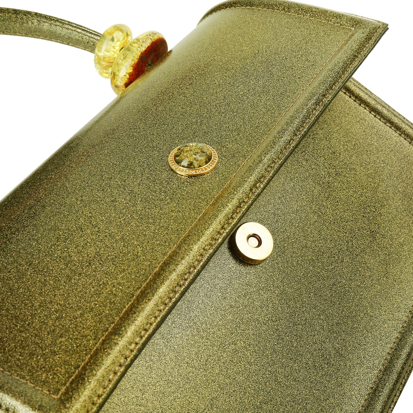 Nefre gold glitter women's bag No1