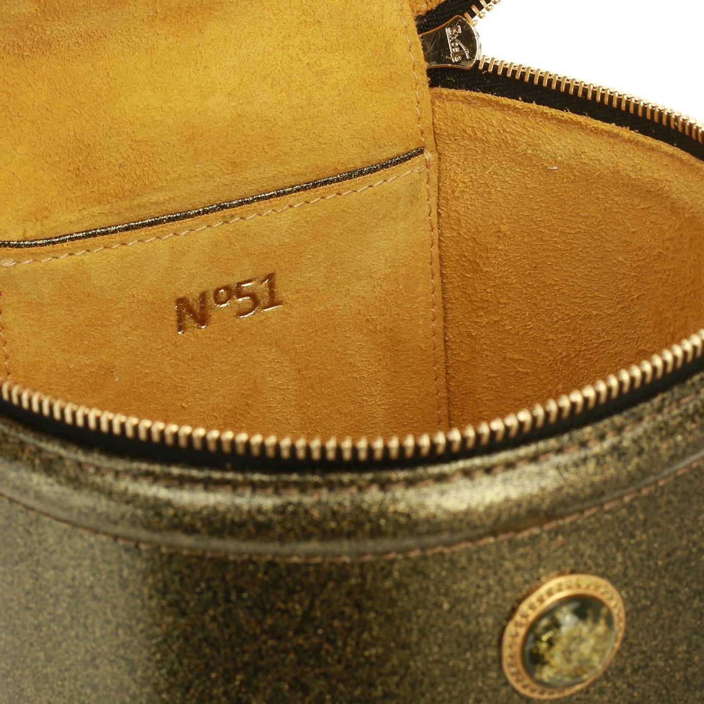 Nefre gold glitter No2 women's bag