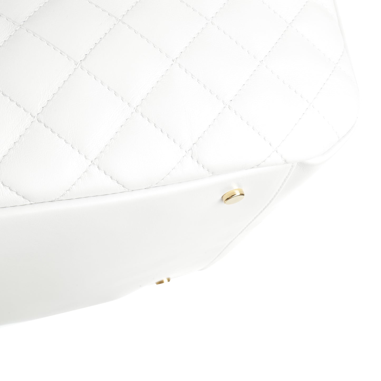 Weiße Damenhandtasche aus Nappaleder Emma