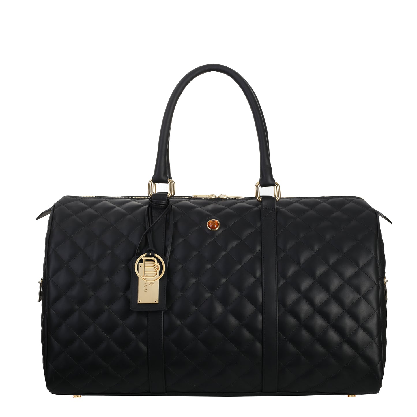 Bolso de viaje piel napa negro