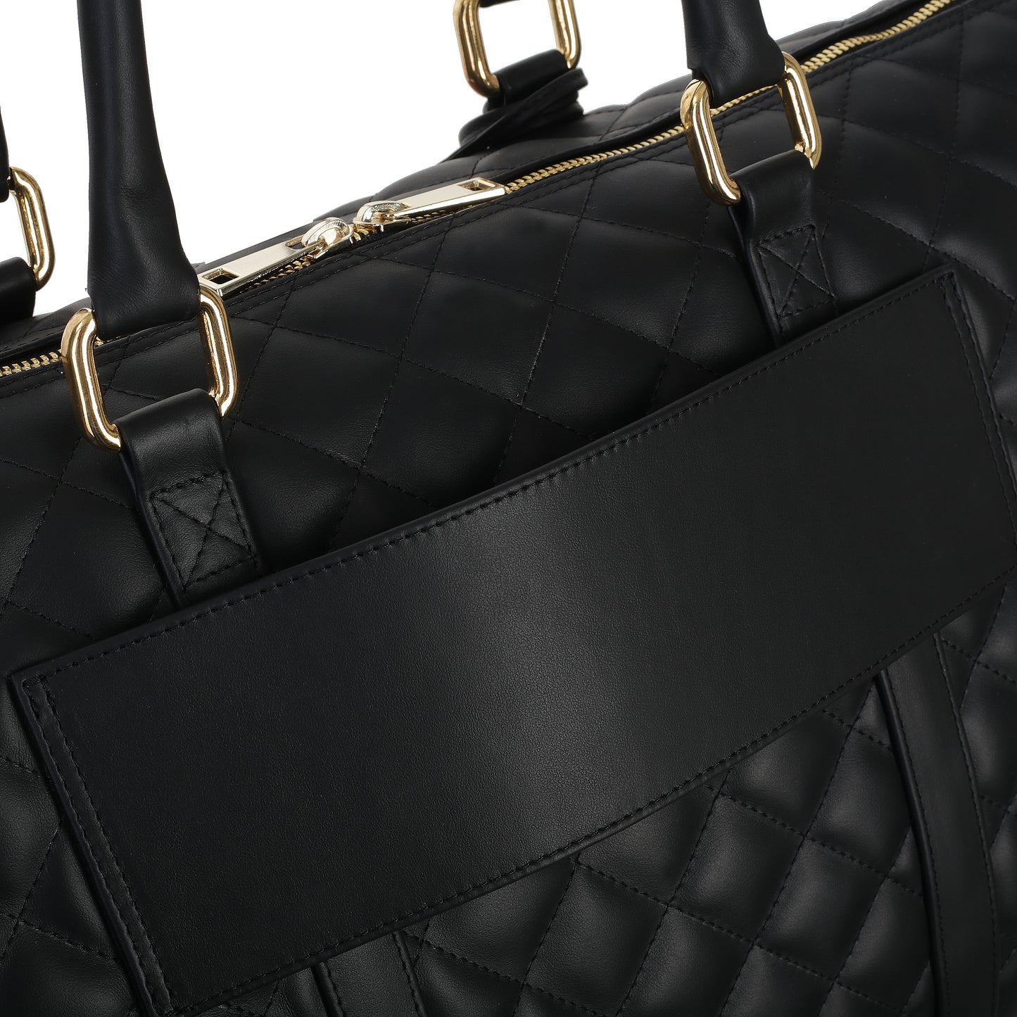 Bolso de viaje piel napa negro