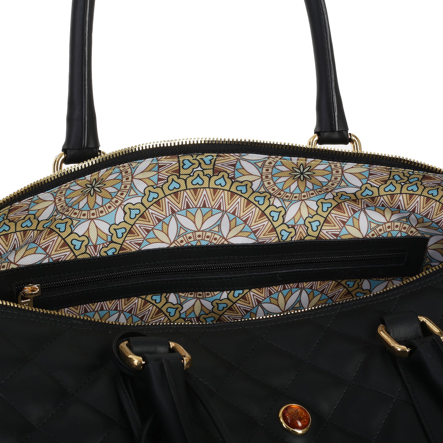 Bolso de viaje piel napa negro