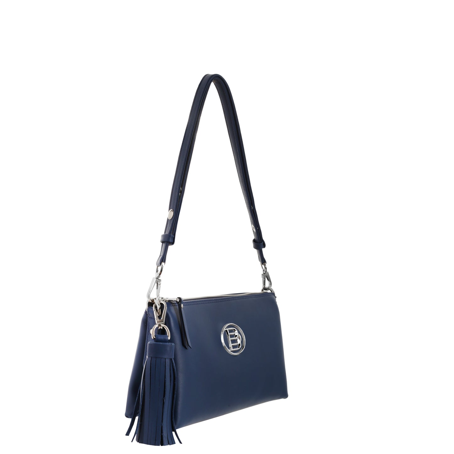 Torebka damska skórzana Elise nappa navy