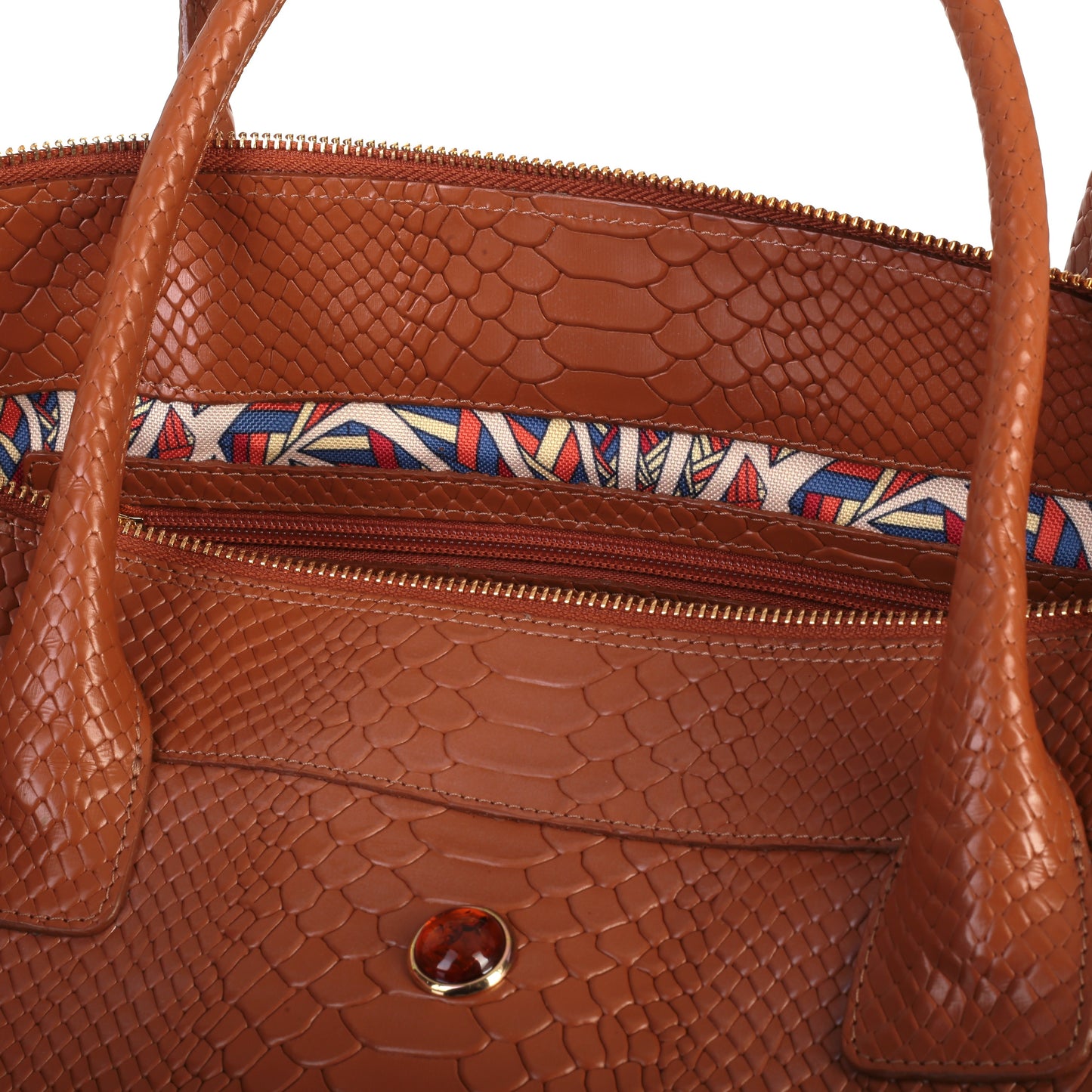 Torebka damska skórzana Jade cognac