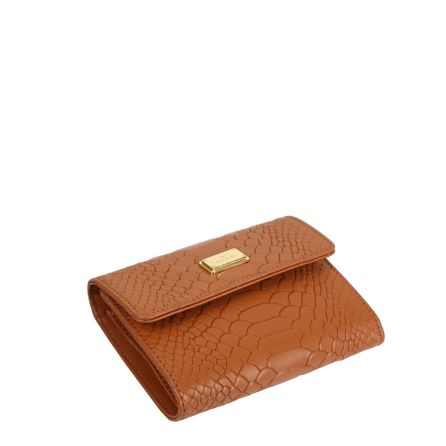 Portfel damski skórzany cognac