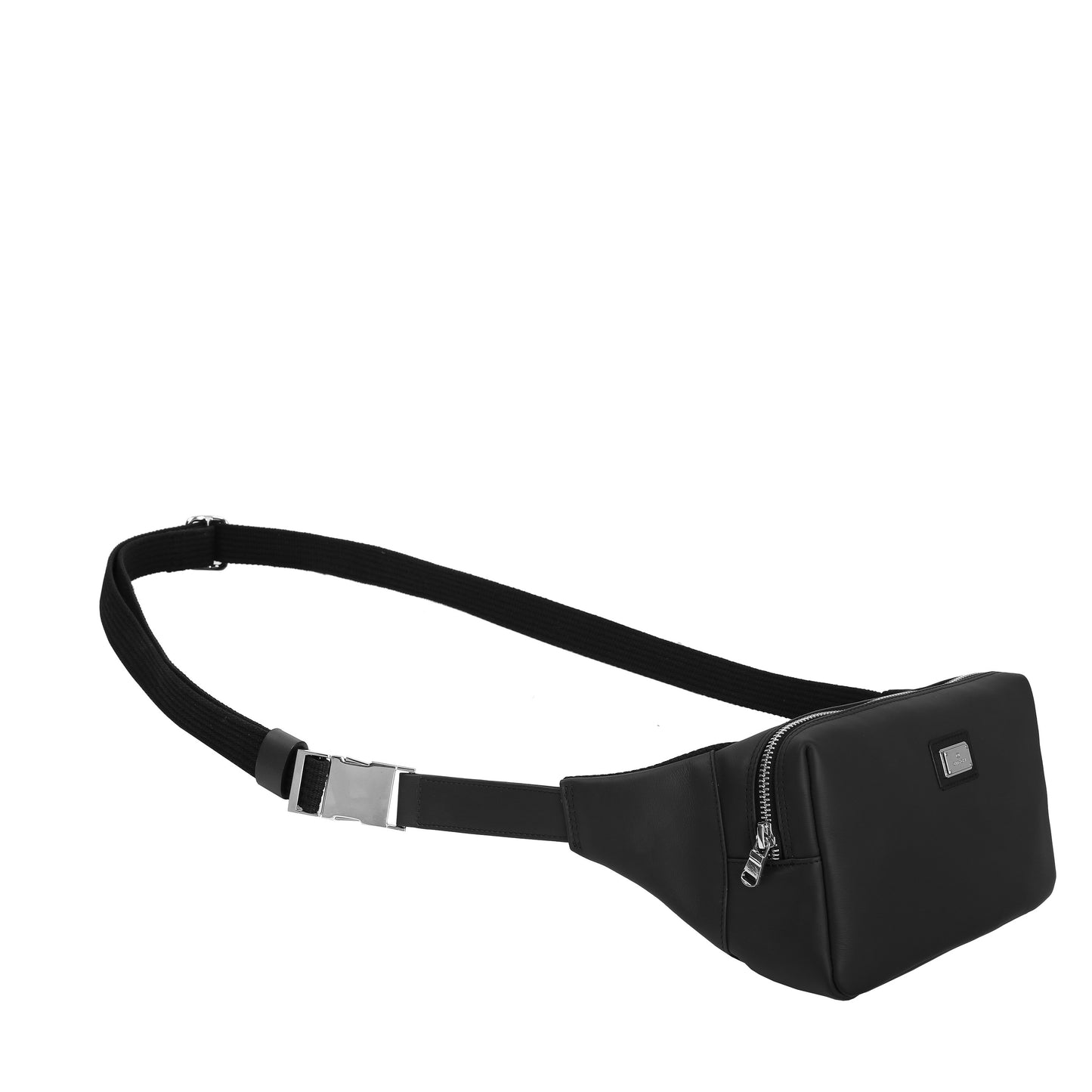 Saszetka męska skórzana nappa black