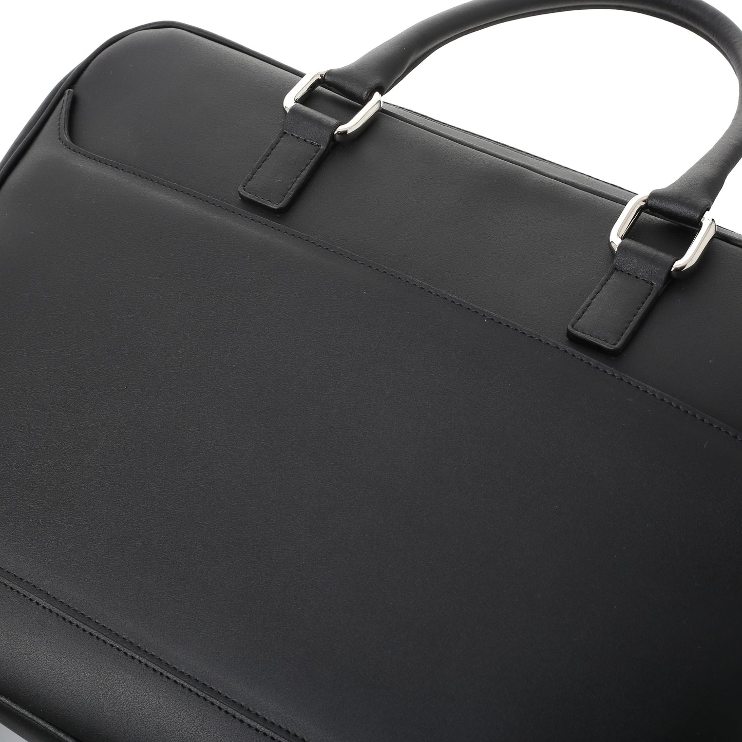 Torba skórzana na laptopa nappa black