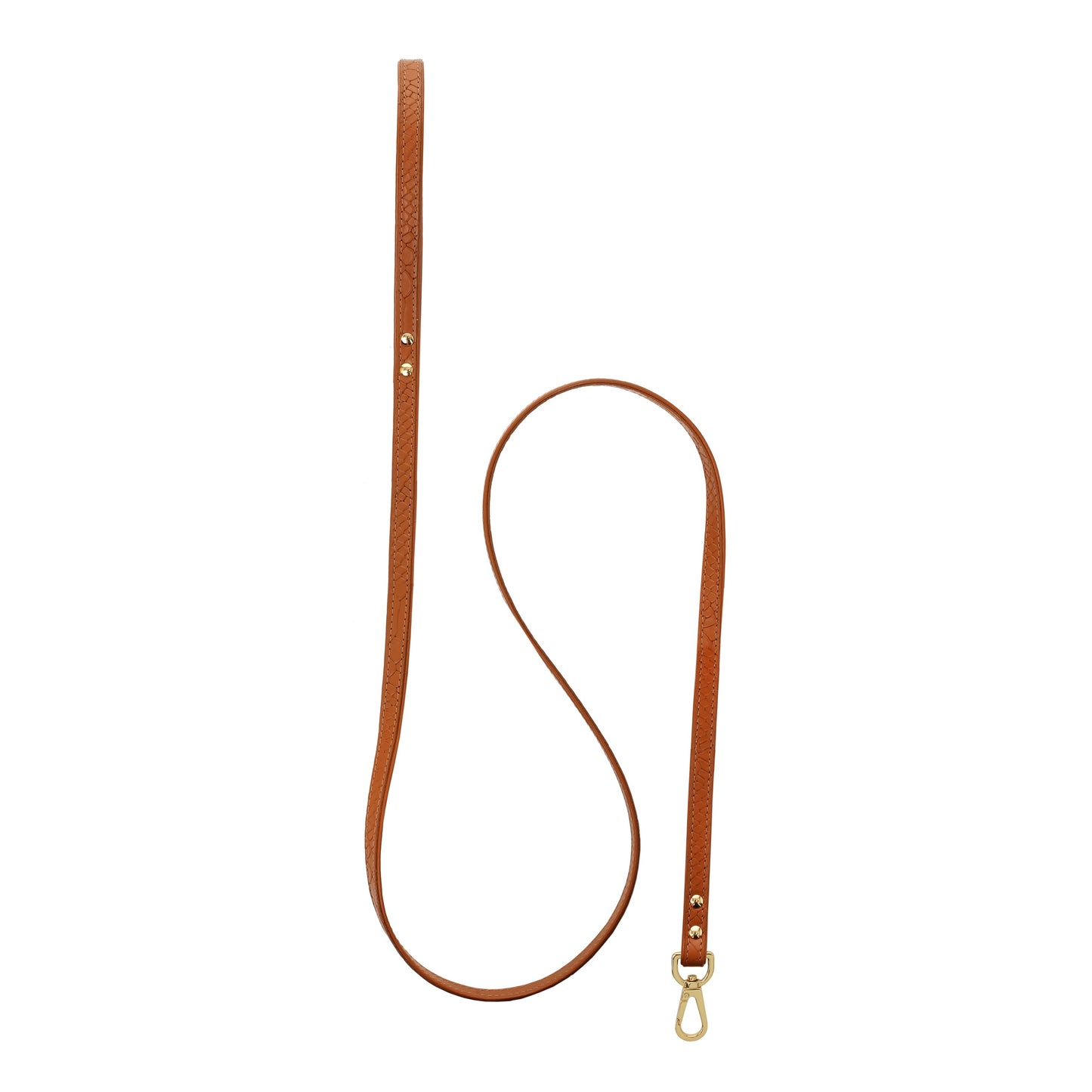 Cognacfarbene Haustierleine